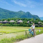 Dap Xe Dao Choi O Mai Chau Ecolodge